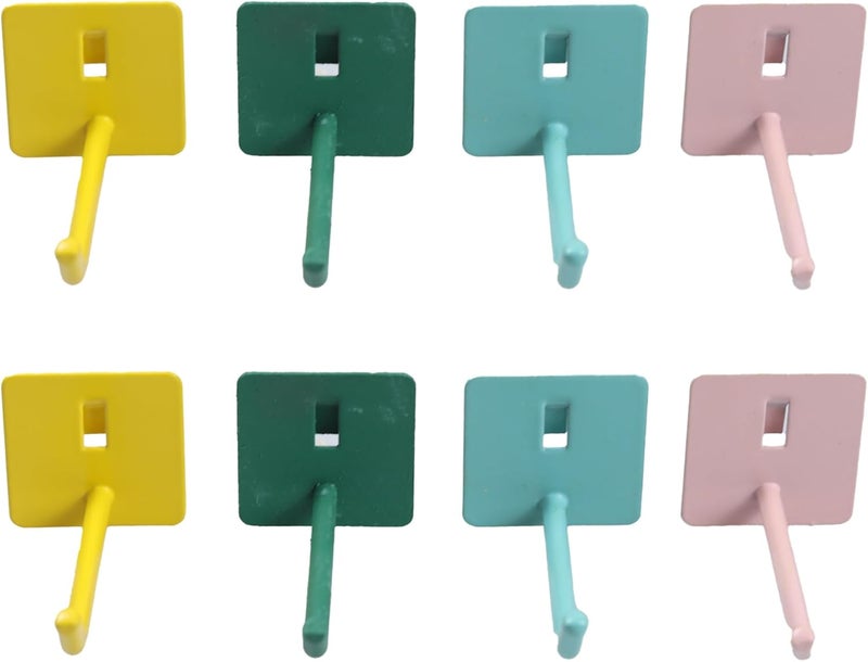 esahpss 8 PCS Heavy Duty Pegboard Hooks,Ideal Peg Board Organizer Accessories for Wall Display, Fit 1/4 Inch Pegboard for Craft Assortment/Garage Organizer,Trumpet - Image 1